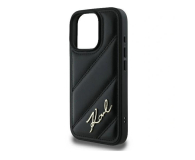 Karl Lagerfeld Quilted Signature do iPhone 16 Pro czarny - 1278281 - zdjęcie 3